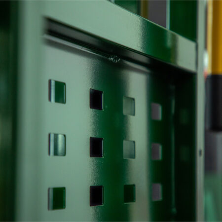 3E Slotted Rear Rolling Alley Gate