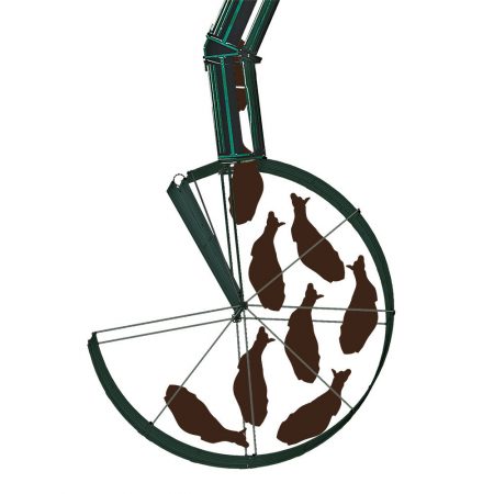 3E S-Flow Step 4: Cattle follow one another into the alley