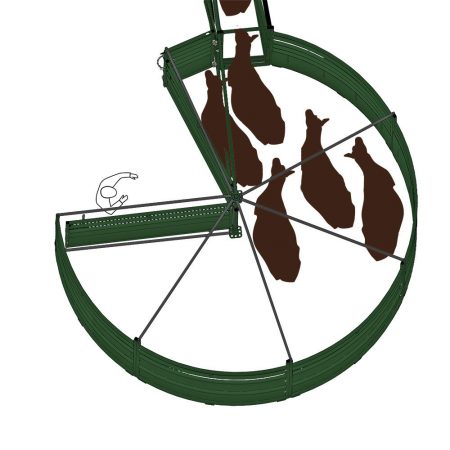 3E BudFlow Step 5: Group follows the lead animal into the alleyway