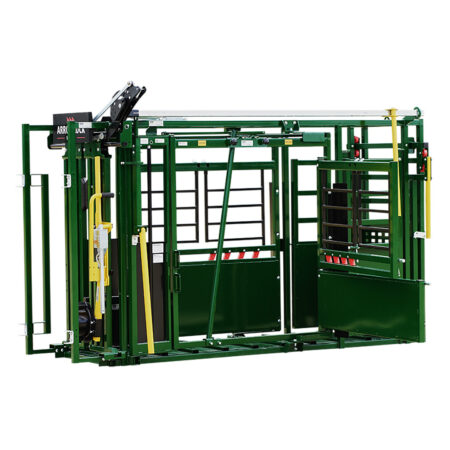Arrowlock 55 squeeze chute with emergency exit door open