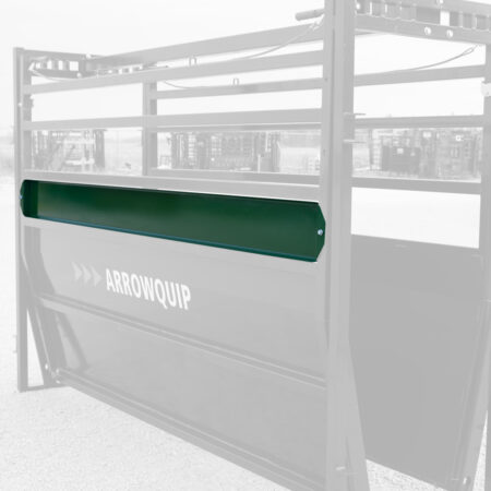 Optional removable blinders on the Easy Flow Elite adjustable cattle alley