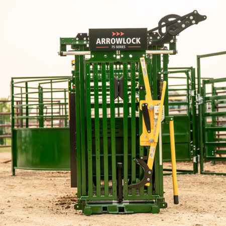 Arrowlock 75 Portable Cattle System Setup Head Gate