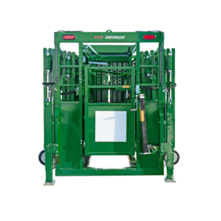 Heeler 75C Portable Corral rear view ready for transport