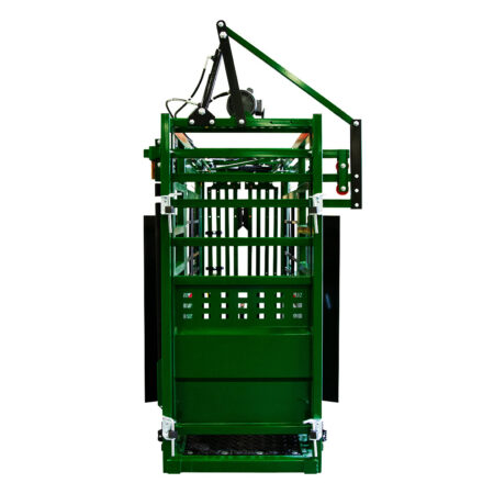 Powerlock 105 squeeze chute with rear gate closed