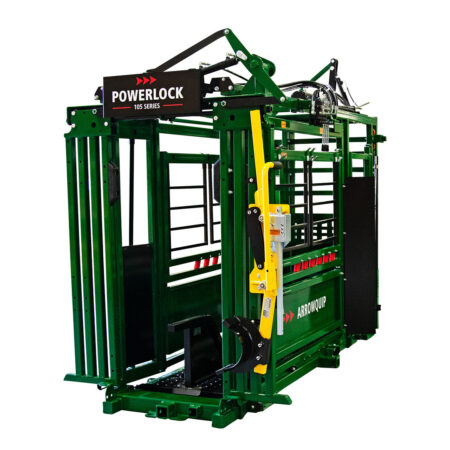 Powerlock 105 with with head gate open side angle