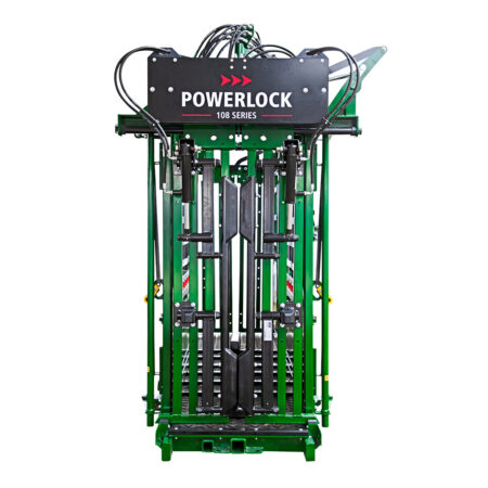 Powerlock 108 hydraulic chute with closed head gate