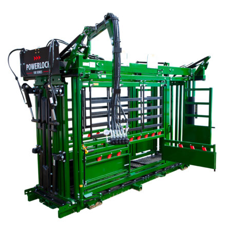 Powerlock 108 with side door and palpation cage door open