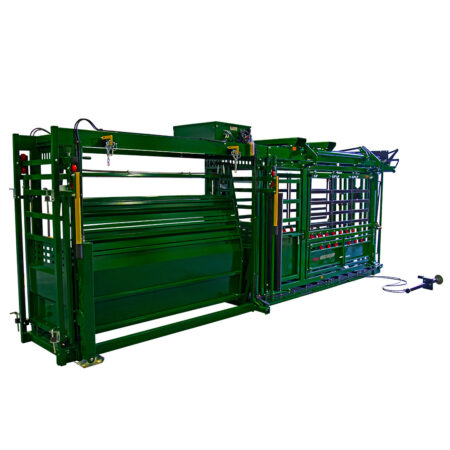 Rear view of the Arrowlock 88 portable chute and alley