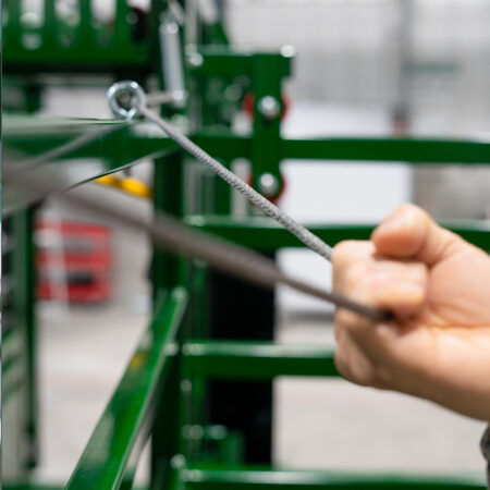 Rope Pull on the Easy Flow Elite Alley