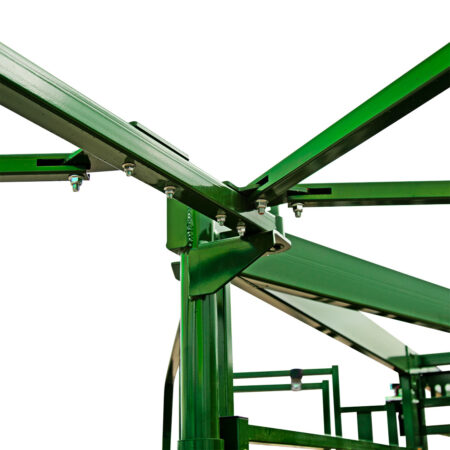 Top joiner bars on the BudFlow tub