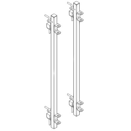 CAD Drawing of Adapter Post for Cattle Panels and Gates