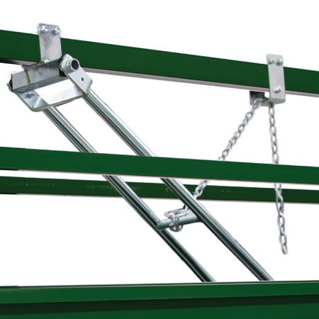 Cattle Alley Backstop for Easy Flow Cattle Alleys