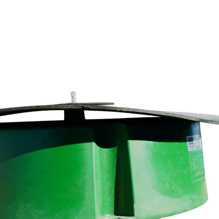 Compartment guardian mineral feeder side view