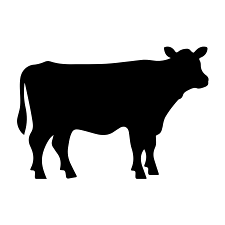 Cow silhouette