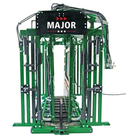 Head Gate open with Squeeze Closed on The Major Hydraulic Chute