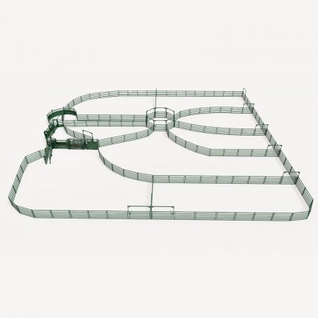 3D Cattle Corral System Drawing and design by Arrowquip