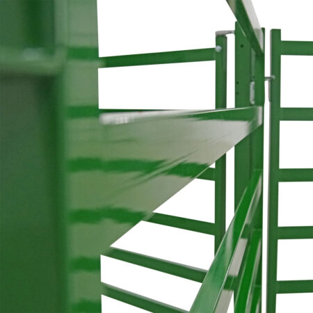 Heavy duty rectangular rails