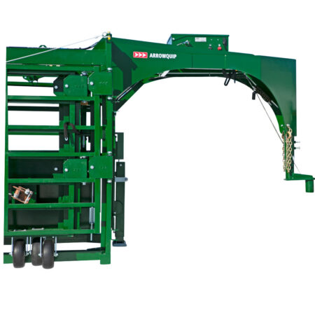 Heeler Portable Corral off-set fifth wheel hitch