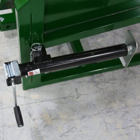 Image of jack system of Arrowquips portable cattle loading chute