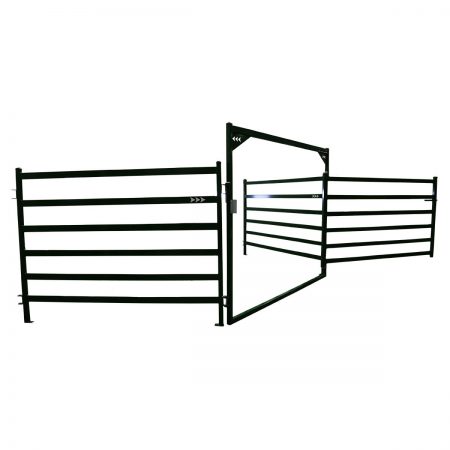 Arrow Cattle Panels with open bow panel configuration